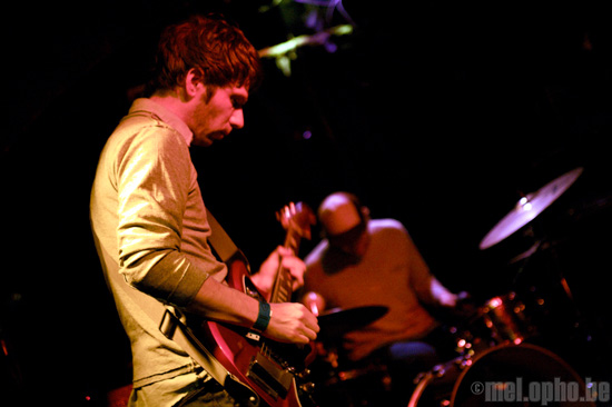 Hands and Knees at Middle East Upstairs, October 26, 2008. Photo by Beth Freeman Doreian.