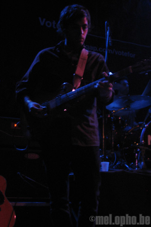 Schuyler Fisk at Bowery Ballroom, November 3, 2008. Photo by Anna Gillespie.