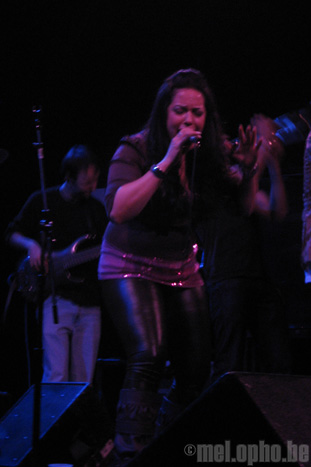 Emergency Service at Bowery Ballroom, November 3, 2008. Photo by Anna Gillespie.