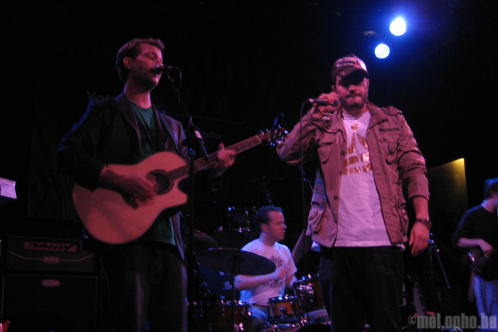 Emergency Service at Bowery Ballroom, November 3, 2008. Photo by Anna Gillespie.