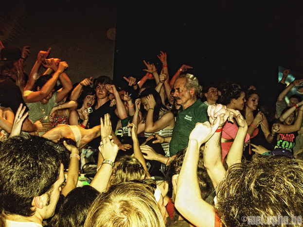 Girl Talk at Showcase Live, November 14, 2008. Photo by Seth Wolfman.