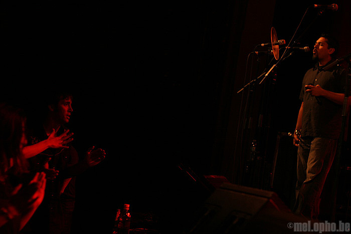 Calexico at Somerville Theatre, November 16, 2008. Photo by Jenny Rushlow.