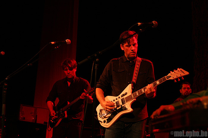 Calexico at Somerville Theatre, November 16, 2008. Photo by Jenny Rushlow.