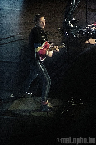 Coldplay at American Airlines Center, November 19, 2008. Photo by Devine Barry.