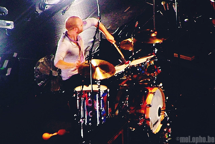Coldplay at American Airlines Center, November 19, 2008. Photo by Devine Barry.