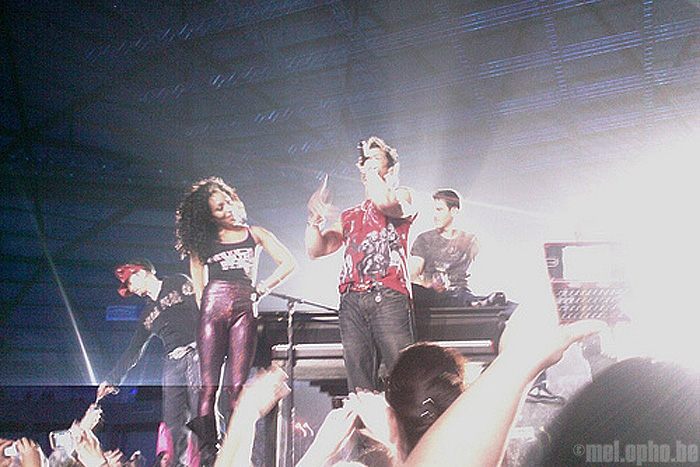New Kids on the Block at Tacoma Dome, November 22, 2008. Photo by Staci and Stephanie Guerrero.