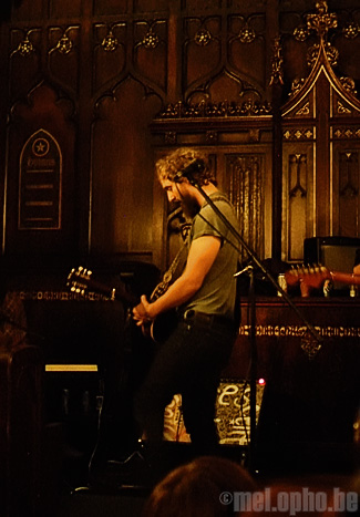 Phosphorescent at First Unitarian Church, November 22, 2008. Photo by Marie Forgeard.
