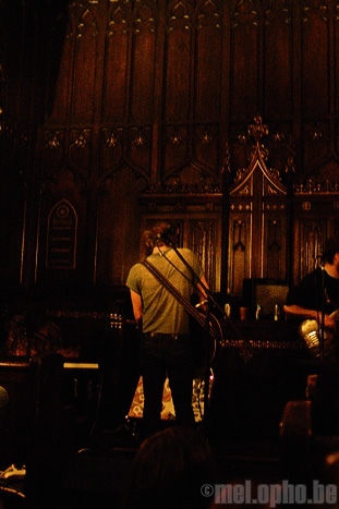 Phosphorescent at First Unitarian Church, November 22, 2008. Photo by Marie Forgeard.