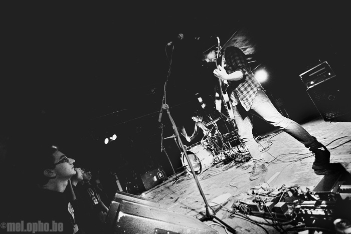 No Age at Middle East Downstairs, November 24, 2008. Photo by Joshua Bean.