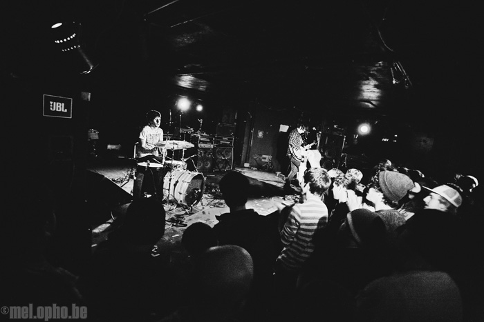No Age at Middle East Downstairs, November 24, 2008. Photo by Joshua Bean.