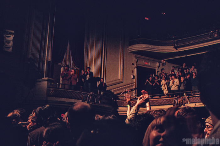 Bon Iver at Wilbur Theatre, December 14, 2008. Photo by Jenny Rushlow.