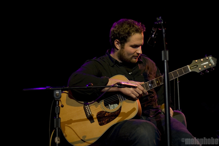 Joshua Morrison at The Triple Door, December 27, 2008. Photo by Nicole Kristek.