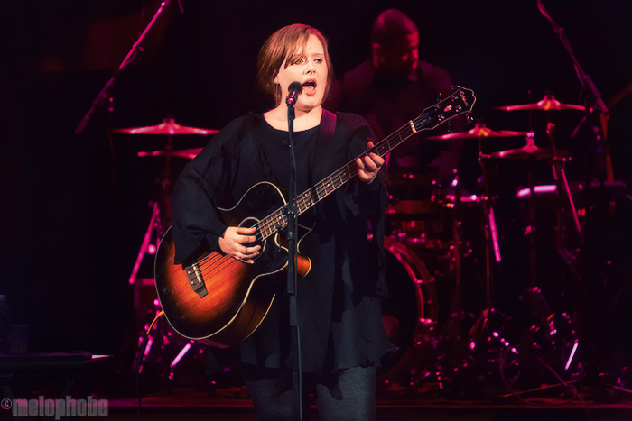 Adele at Somerville Theatre, January 14, 2009. Photo by Joshua Bean.