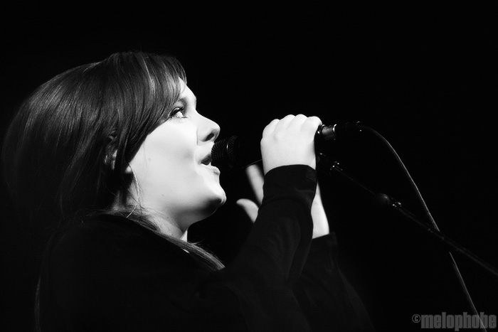 Adele at Somerville Theatre, January 14, 2009. Photo by Joshua Bean.