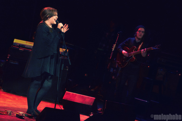 Adele at Somerville Theatre, January 14, 2009. Photo by Joshua Bean.
