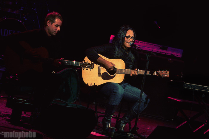 Angel Taylor at Somerville Theatre, January 14, 2009. Photo by Joshua Bean.