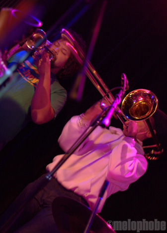 Orgone at Nectar Lounge, January 16, 2009. Photo by Nicole Kristek.
