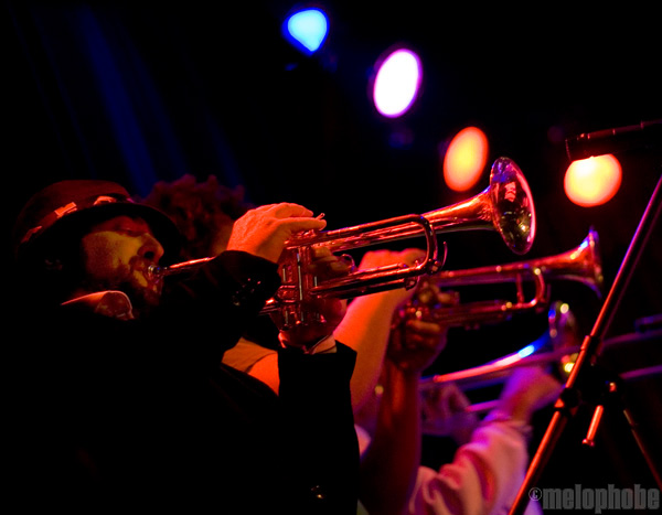 Orgone at Nectar Lounge, January 16, 2009. Photo by Nicole Kristek.