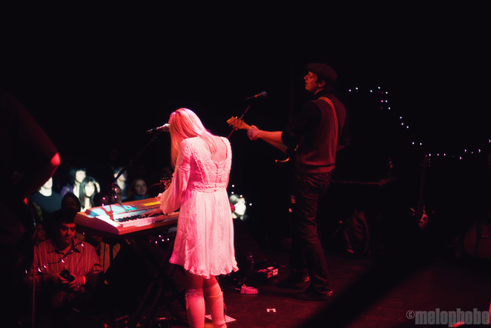 The Rosebuds at Bowery Ballroom, January 16, 2009. Photo by Dario Cantatore.