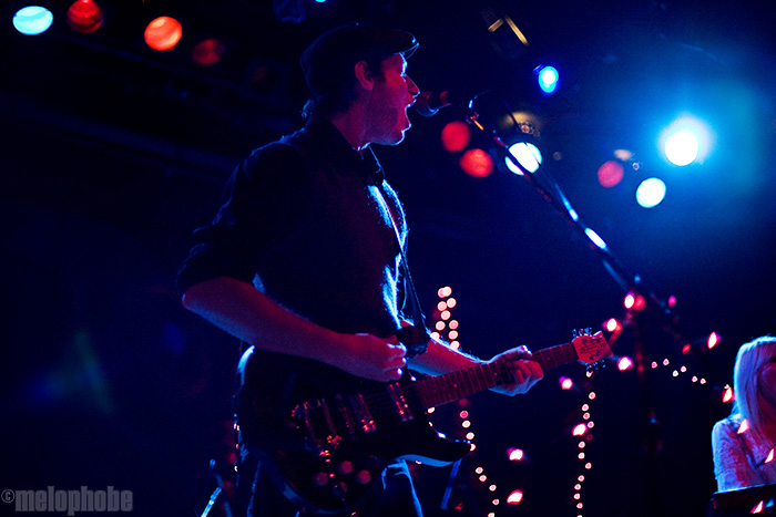 The Rosebuds at Bowery Ballroom, January 16, 2009. Photo by Dario Cantatore.