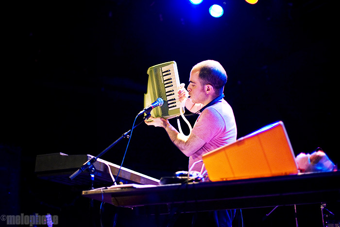 Max Tundra at Bowery Ballroom, January 16, 2009. Photo by Dario Cantatore.