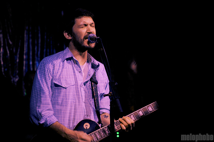 Cursive at The Barbary, January 20, 2009. Photo by Jesse Gimbel.