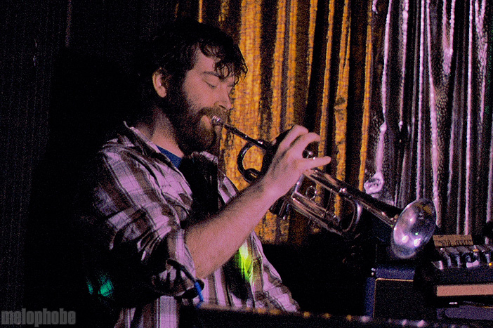 Cursive at The Barbary, January 20, 2009. Photo by Jesse Gimbel.