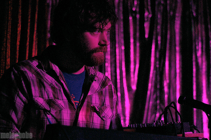 Cursive at The Barbary, January 20, 2009. Photo by Jesse Gimbel.