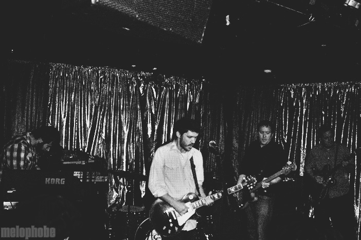 Cursive at The Barbary, January 20, 2009. Photo by Jesse Gimbel.