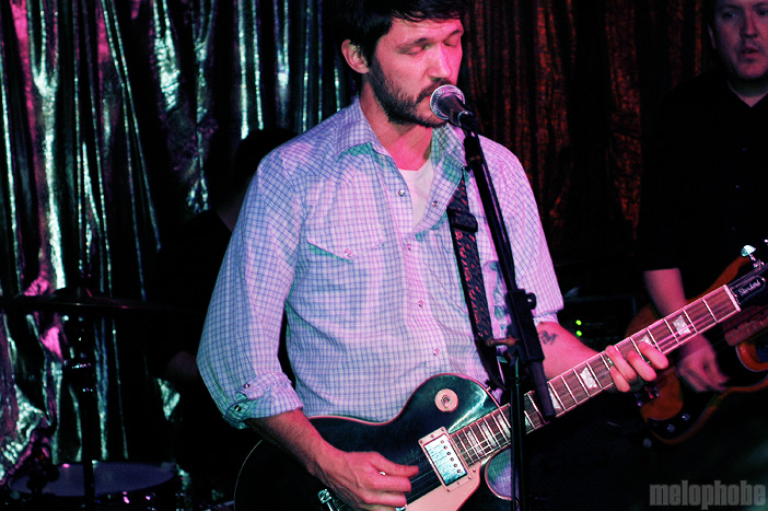 Cursive at The Barbary, January 20, 2009. Photo by Jesse Gimbel.