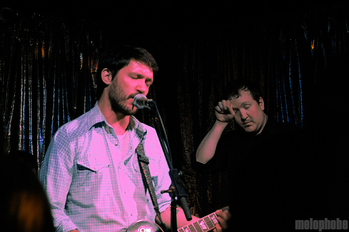 Cursive at The Barbary, January 20, 2009. Photo by Jesse Gimbel.