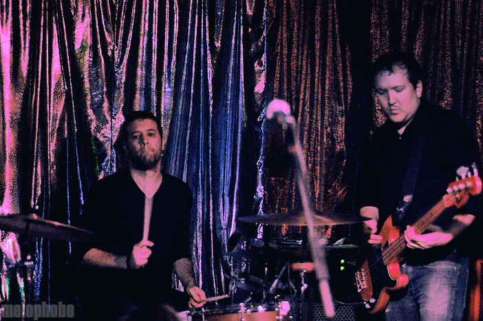 Cursive at The Barbary, January 20, 2009. Photo by Jesse Gimbel.