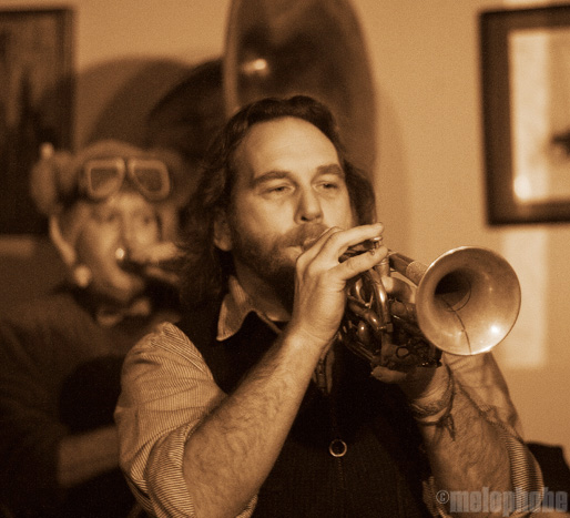 Orkestar Zirkonium at The Mix, January 23, 2009. Photo by Nicole Kristek.