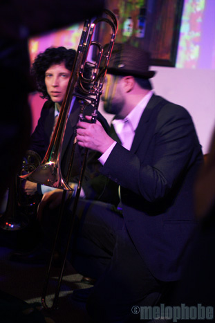 Orkestar Zirkonium at The Mix, January 23, 2009. Photo by Nicole Kristek.
