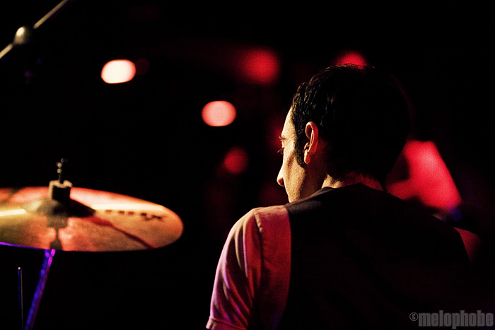Sarah Rabdau and Self-Employed Assassins at Lizard Lounge, January 23, 2009. Photo by Ari Sommer.