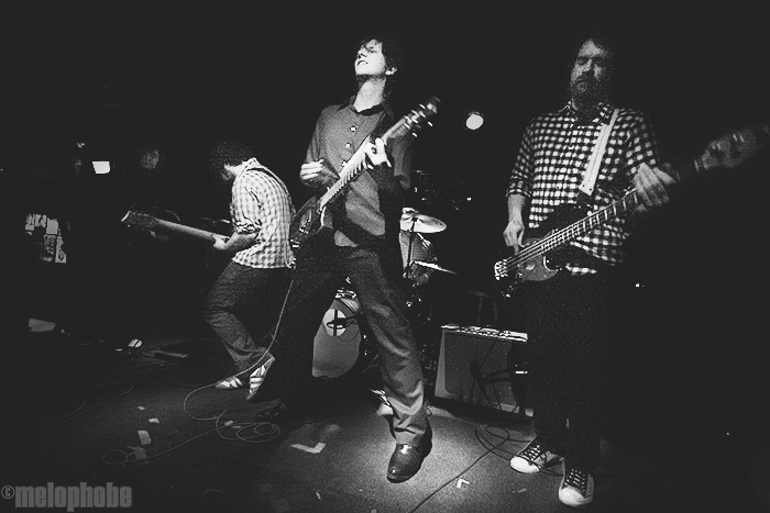 Bon Savants at Great Scott, January 24, 2009. Photo by Joshua Bean.