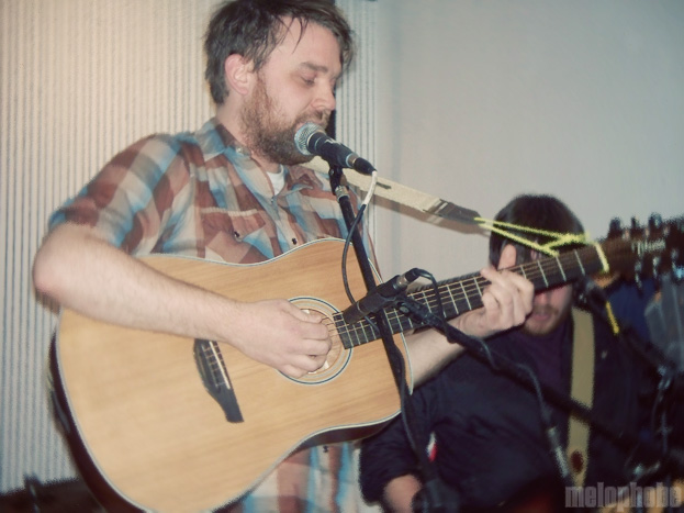 Frightened Rabbit at Reward Boutique, January 29, 2009. Photo by Jess Kelso.