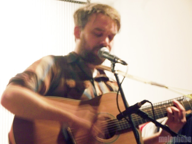 Frightened Rabbit at Reward Boutique, January 29, 2009. Photo by Jess Kelso.