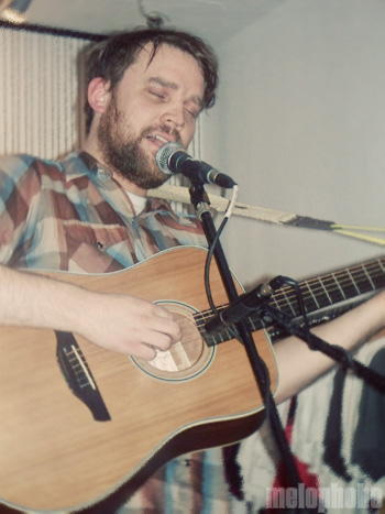 Frightened Rabbit at Reward Boutique, January 29, 2009. Photo by Jess Kelso.