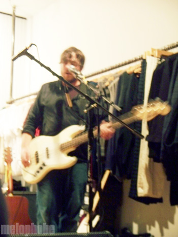 Frightened Rabbit at Reward Boutique, January 29, 2009. Photo by Jess Kelso.