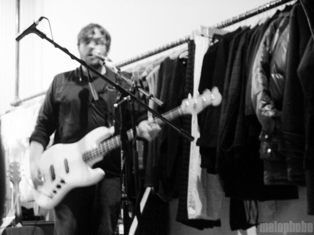 Frightened Rabbit at Reward Boutique, January 29, 2009. Photo by Jess Kelso.