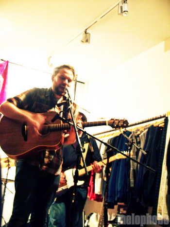 Frightened Rabbit at Reward Boutique, January 29, 2009. Photo by Jess Kelso.