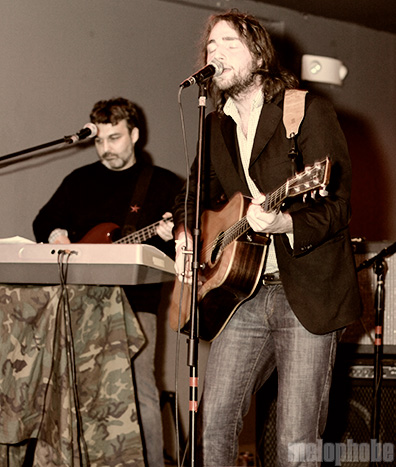 Adam and Dave's Bloodline at M Room, February 3, 2009. Photo by Katie Riggan.