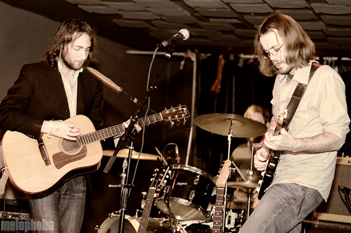 Adam and Dave's Bloodline at M Room, February 3, 2009. Photo by Katie Riggan.