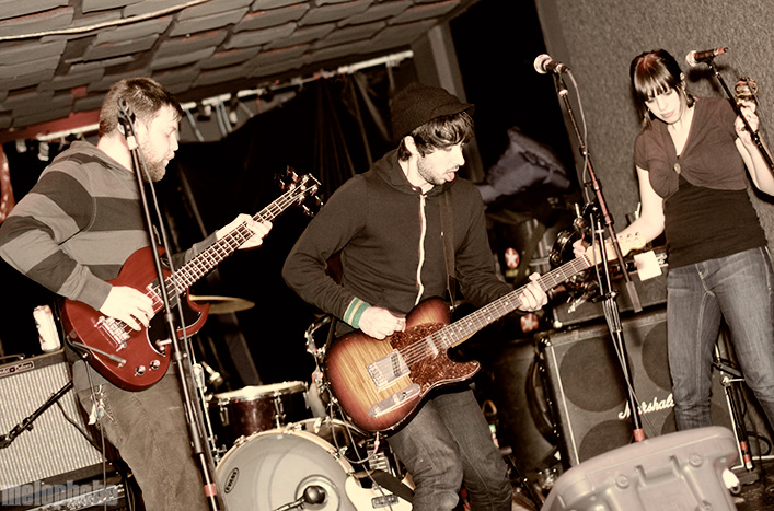 Adam and Dave's Bloodline at M Room, February 3, 2009. Photo by Katie Riggan.