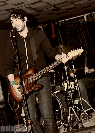 Adam and Dave's Bloodline at M Room, February 3, 2009. Photo by Katie Riggan.