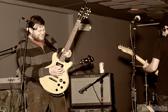 Adam and Dave's Bloodline at M Room, February 3, 2009. Photo by Katie Riggan.