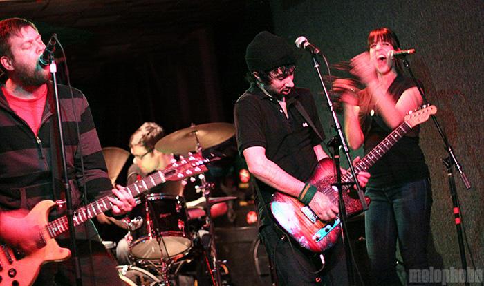 Adam and Dave's Bloodline at M Room, February 3, 2009. Photo by Katie Riggan.