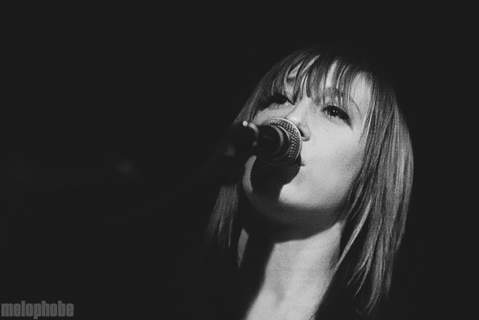 Heartless Bastards at Great Scott, February 3, 2009. Photo by Ari Sommer and Joshua Bean.