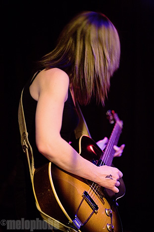 Heartless Bastards at Great Scott, February 3, 2009. Photo by Ari Sommer and Joshua Bean.